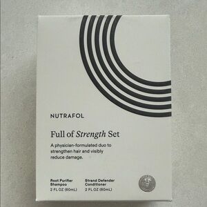 Nutrafol Full of Strength Set - Black and White